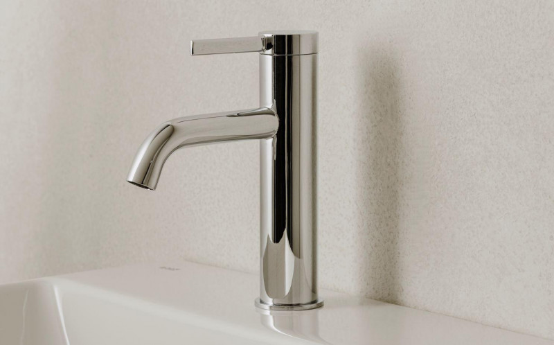 Roca Ona bateria umywalkowa Cold Start z korkiem click-clack chrom A5A3A9EC00