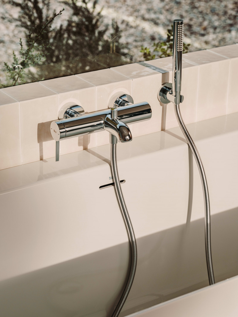 Roca Ona bateria wannowa ścienna chrom A5A029EC00