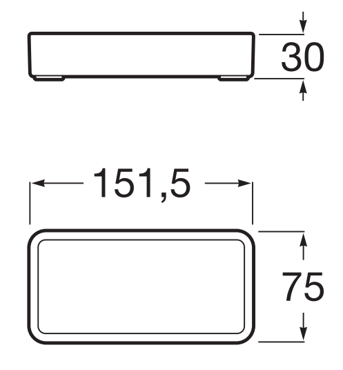 Roca Ona pojemnik / kontener nablatowy zielony mat A817671C70