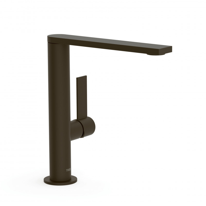 Tres Exclusive Project-Tres bateria umywalkowa wysoka XL czarny brąz 21140501KMB