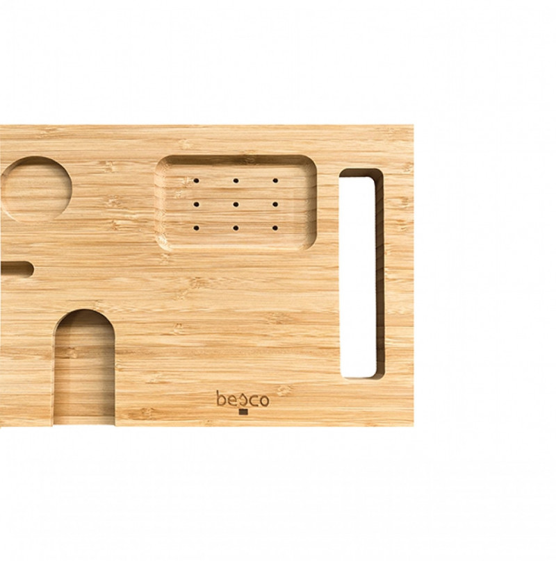 Besco Coma bambusowa półka wannowa PW-CO-85