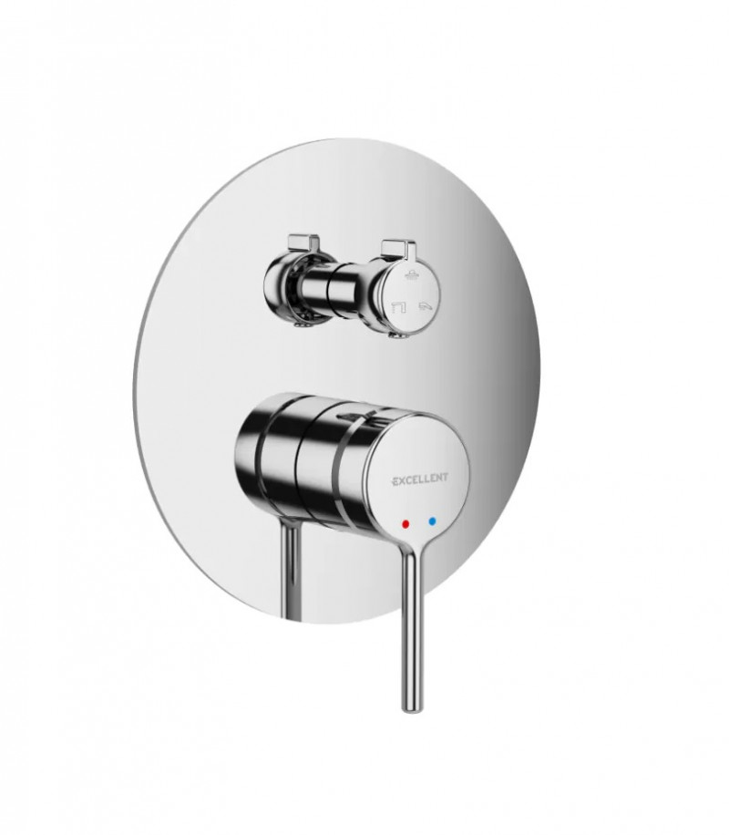 Excellent Pi podtynkowa bateria 3-drożna chrom połysk AREX.1247CR