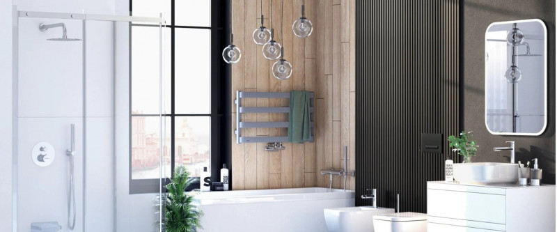 Excellent Pi kompletny termostatyczny zestaw prysznicowy podtynkowy 3-drożny chrom połysk AREX.SET.1248CR