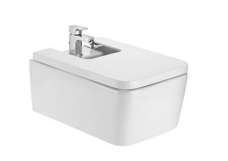 Roca Inspira Square bidet podwieszany Supraglaze A357535S00