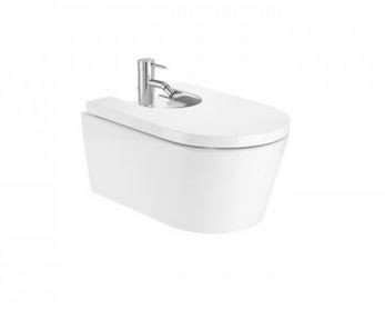 Roca Inspira Round bidet podwieszany Supraglaze A357525S00