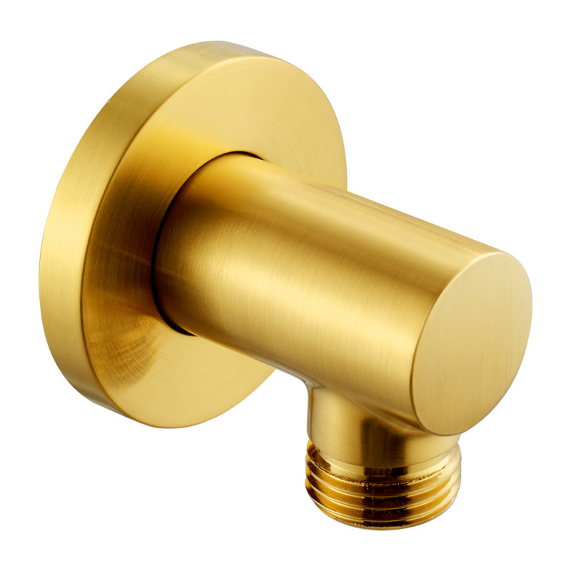 Omnires przyłącze kątowe złoty szczotkowany S008GLB