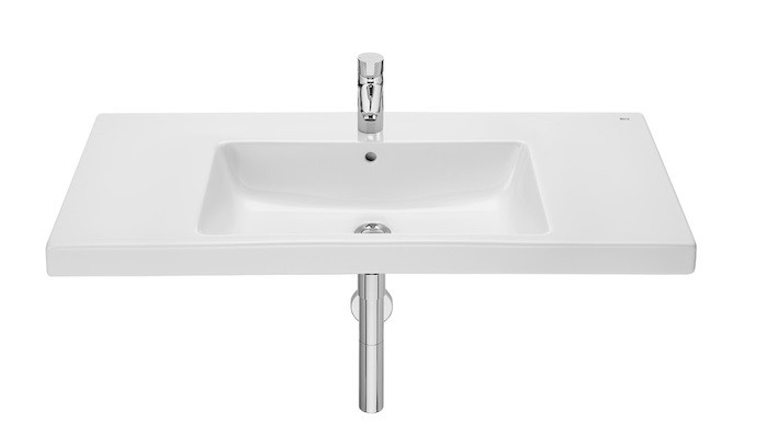 Roca Alter umywalka wisząca 100x46 biały Supraglaze A3270MAS00