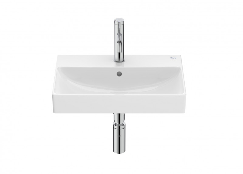 Roca Ona umywalka wisząca 50x36 Fineceramic biały A32768E000