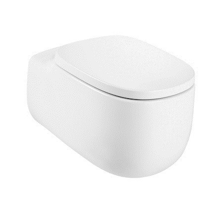 Roca Beyond Rimless muszla wisząca 58 cm Supraglaze A3460B7S00