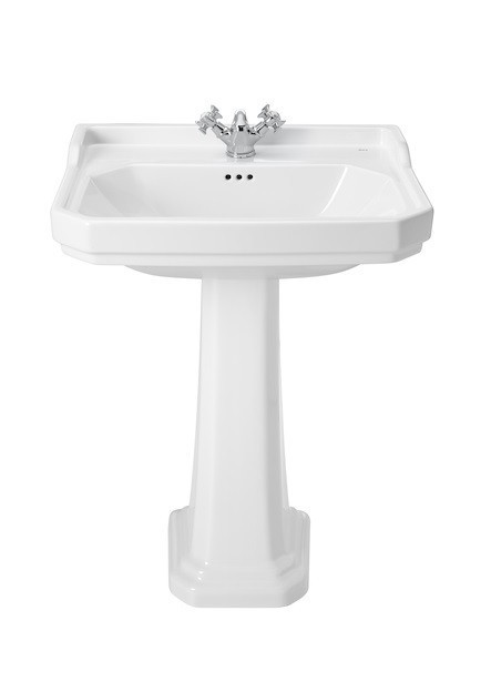 Roca Carmen umywalka ścienna retro 65 cm Supraglaze A3270A1S00