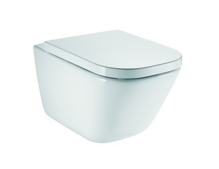 Roca Gap Rimless muszla wisząca Clean Rim Supraglaze A34647LS00