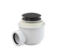 Besco Assos wanna wolnostojąca 160x70 lany marmur + syfon grafit WMD-160-AGR