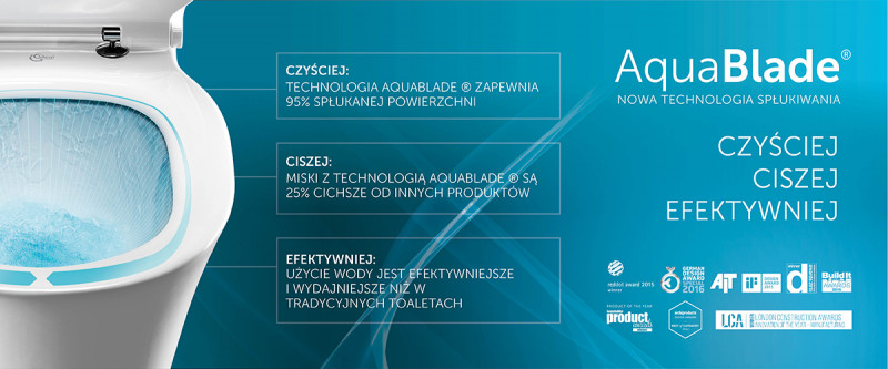 Ideal Standard Tesi muszla wisząca Aquablade + deska wolnoopadajaca thin czarny T0079V3 + T3527V3