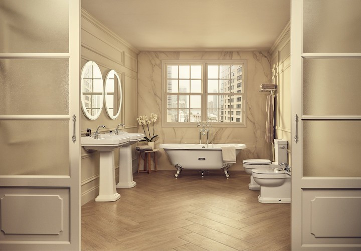 Roca Carmen bidet stojący retro 56 cm Supraglaze A3570A4S00