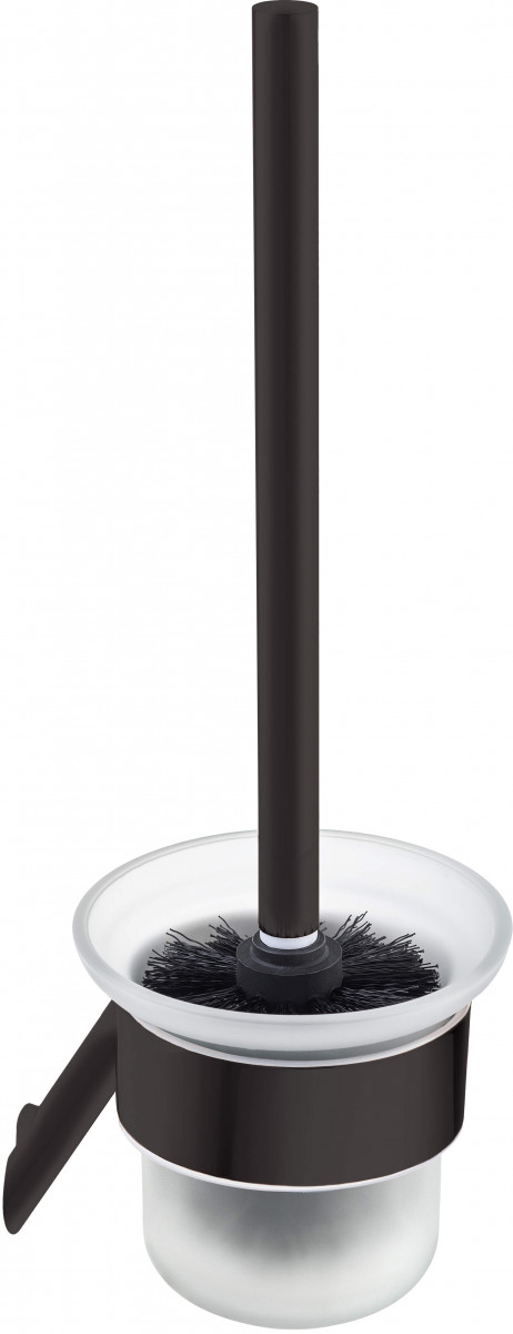 Deante Silia szczotka WC wisząca czarny matowy ADIN711