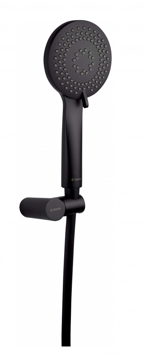 Deante Arnika zestaw prysznicowy punktowy czarny matowy NQAN41K