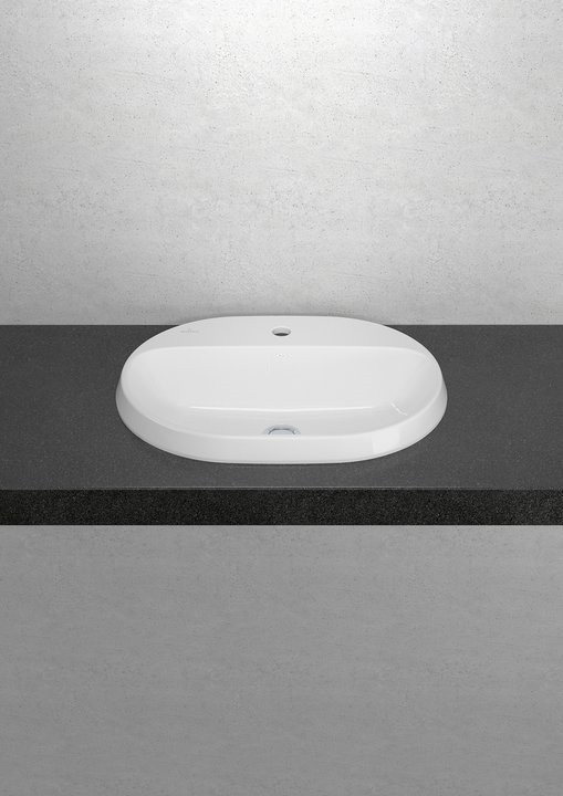 Villeroy&Boch Architectura umywalka wpuszczana w blat 60x45 biała weiss alpin 5A666101