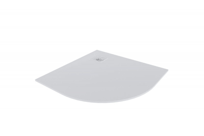 Excellent Arda brodzik półokrągły niski 90x90 kompozyt biały BREX.1504.090.090.WHN