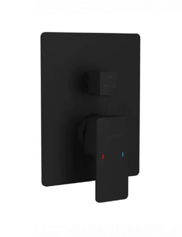 Excellent Keria bateria wannowo-prysznicowa 3-drożna podtynkowa czarny mat AREX.2047BL