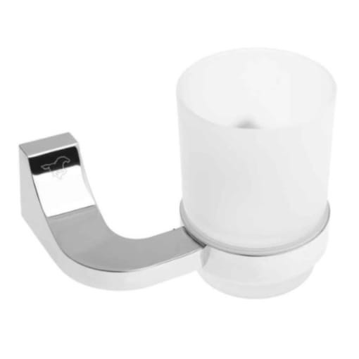 Stella Square kubek wiszący szkło matowe/chrom połysk 04411