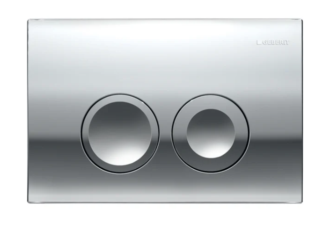 Geberit Delta 25 przycisk do stelaża WC UP100 chrom błyszczący 115.125.21.5