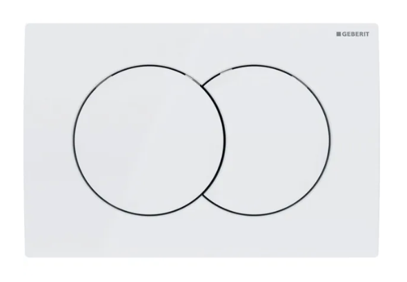 Geberit Delta 01 przycisk do stelaża WC UP100 biały alpin 115.107.11.1