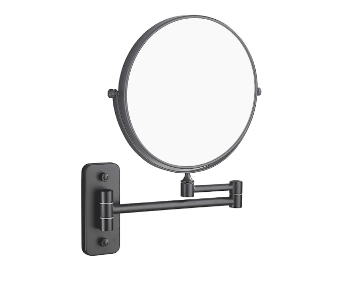 Stella lusterko kosmetyczne powiększające 3X ruchome czarny mat 2201230B