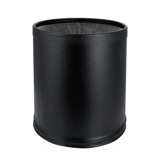 Stella pojemnik na śmieci otwarty 9 L czarny mat 20100MBB