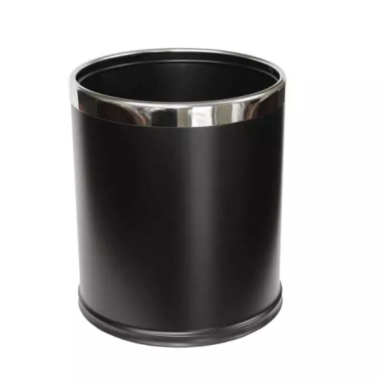 Stella pojemnik na śmieci otwarty 9 L stal/czarny mat 20100MB