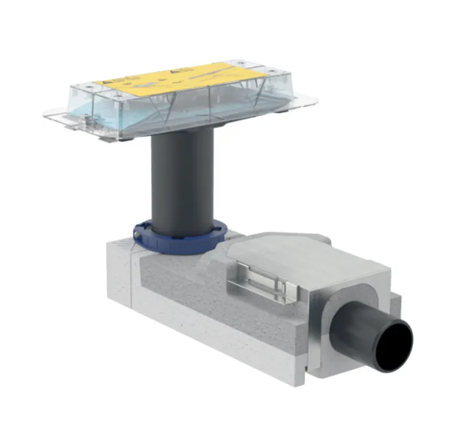Geberit CleanLine zestaw montażowy do rynien zbiorczych serii CleanLine 90-220mm 154.150.00.1