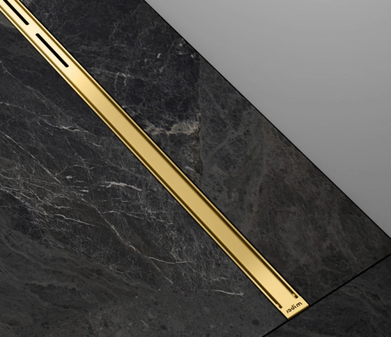 Wiper Intensi 316 Uno Lan odpływ liniowy na wymiar 40-120 cm Honey Gold Brush miodowy złoty szlif 500.0259.09.120