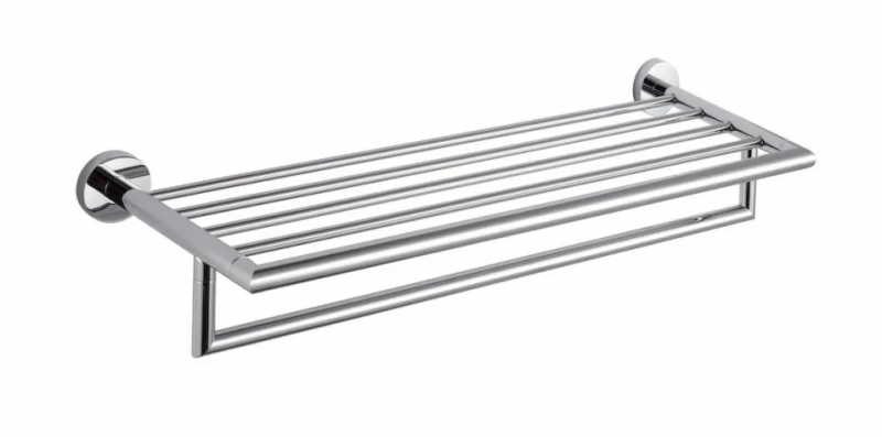 Stella Classic półka 60 na ręczniki z relingiem chrom 0702060