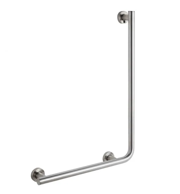 Stella Poręcz Ø32 typ L 550 x 770 lewa stal szczotkowana 26042LSB