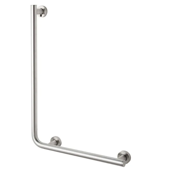 Stella Poręcz Ø32 typ L 550 x 770 prawa stal szczotkowana 26042RSB