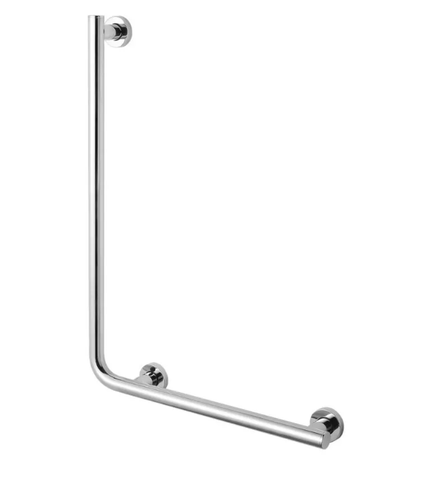 Stella Poręcz Ø32 typ L 550 x 770 prawa stal polerowana 26042RSP