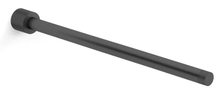 Stella Megan wieszak na ręcznik prostopadły pojedynczy czarny mat 13.150-B