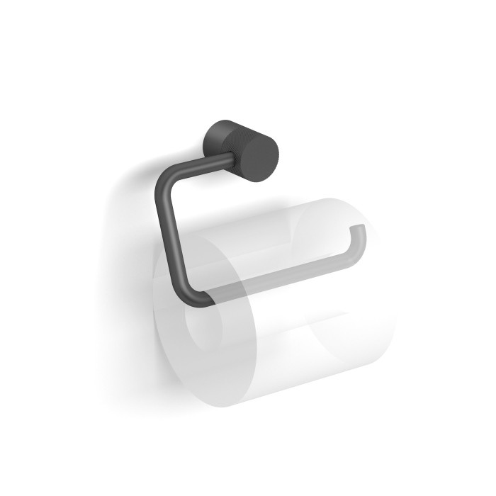 Stella Megan uchwyt do papieru toaletowego ruchomy bez osłonki czarny mat 13.442-B