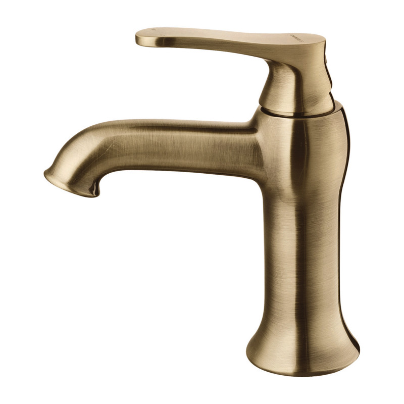 Omnires Art Deco bateria umywalkowa stojąca brąz antyczny AD5110BR