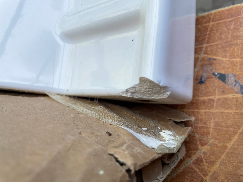 Geberit Acanto umywalka meblowa z otworem na baterię z ukrytym przelewem 75x48,2 cm ceramika biały 500.630.01.2 - OUTLET !!!