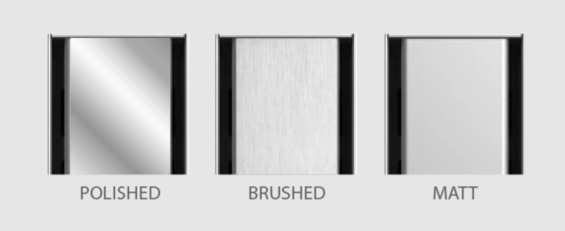 Wiper Intensi 316 Uno Lin odpływ liniowy na wymiar 40-120 cm srebrny poler 500.0258.31.120