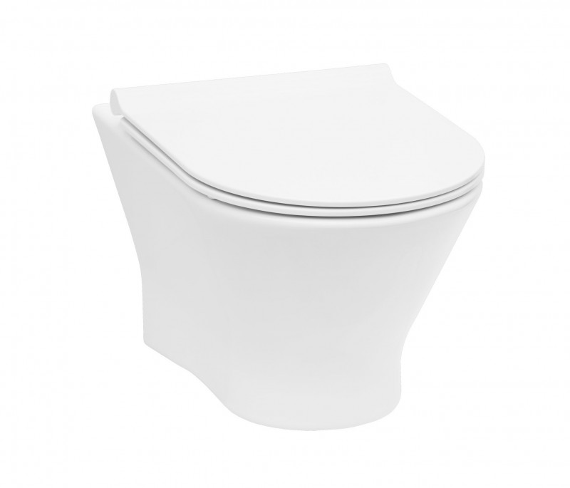 Geberit Duofix Delta + Roca Nexo Rimless - Zestaw 6w1 - kompletny stelaż + muszla + deska wolnoopadająca slim