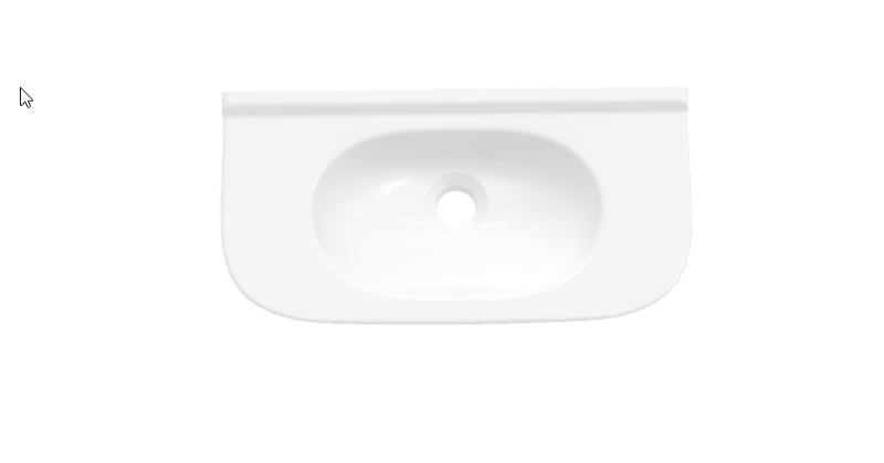 Villeroy&Boch O.Novo umywalka mała 50cm 50x25 biała weiss alpin 53615101