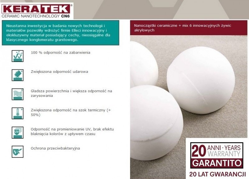 Elleci Dialogo 360 zlewozmywak modułowy 1 komora XXL wpuszczana w blat K81 Night Green LKD36081BKM