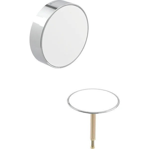 Geberit Split  zestaw wykończeniowy do syfonu wannowego biały/chrom błyszczący 150.300.KJ.1