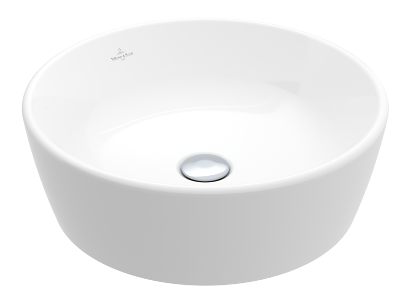 Villeroy&Boch Architectura umywalka stojąca na blacie 45x45 biała weiss alpin 5A254501