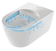 Duravit Me by Starck Rimless muszla wisząca 57cm + deska wolnoopadająca biały HygieneGlaze 2529092000+0020090000