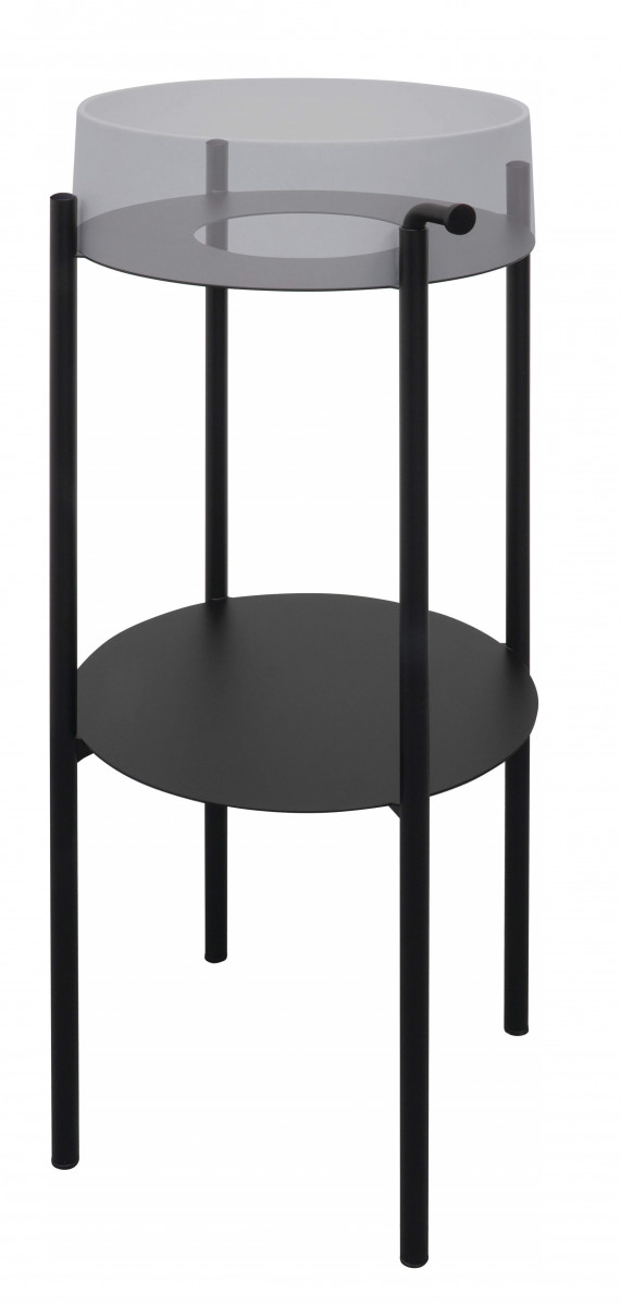 Deante Silia konsola łazienkowa stojąca nero czarny matowy CKSN36A