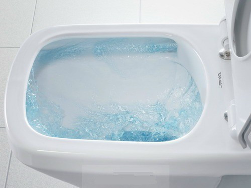 Duravit Me by Starck Rimless muszla wisząca 57cm biały HygieneGlaze 2529092000
