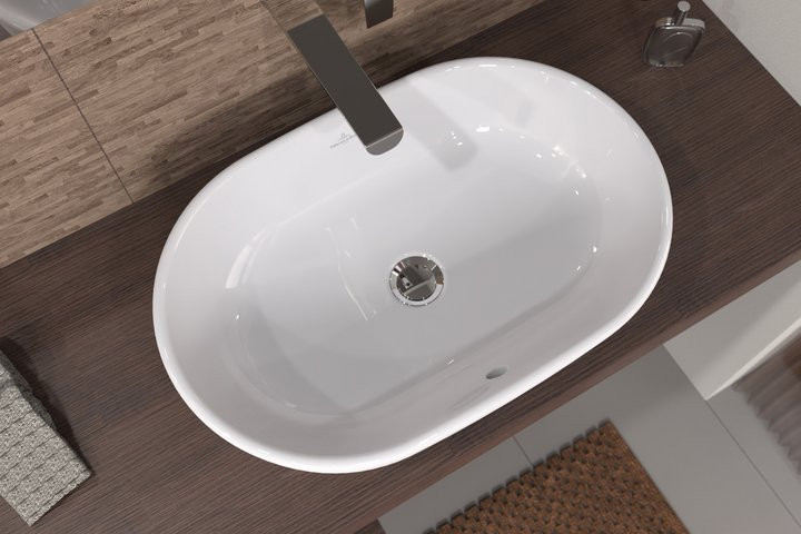 Villeroy&Boch Architectura umywalka stojąca na blacie 60x40 biała weiss alpin 5A266001