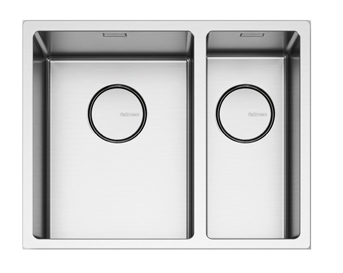 Falmec Garda 3118 zlewozmywak 1,5 komory wpuszczany korek automatyczny stal inox AISI 304 SGA3118F.00#SSF